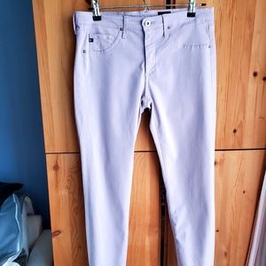 AG Legging Ankle jeans in Lilac size 29R